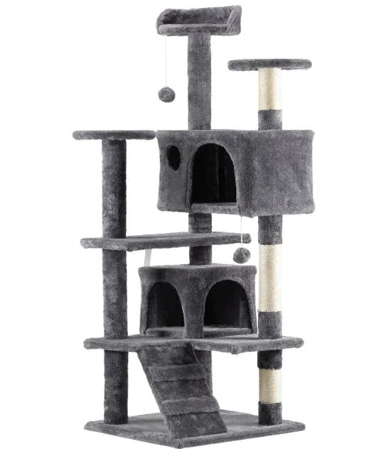 Multi-Level Cat Tree & Activity Tower ¨C Dark Grey